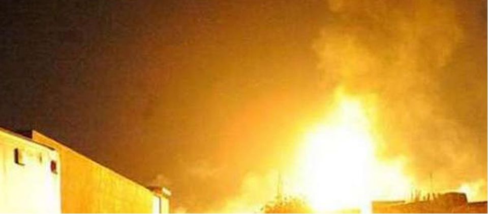 Controlan incendio en Michoacán causado por toma clandestina