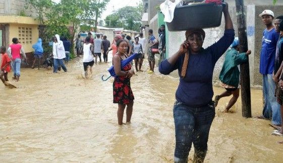 Desplazadas 6 mil personas por inundaciones en Haití