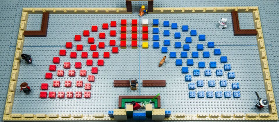 Con Legos siguen las elecciones en el Senado Con Legos siguen las elecciones en el Senado