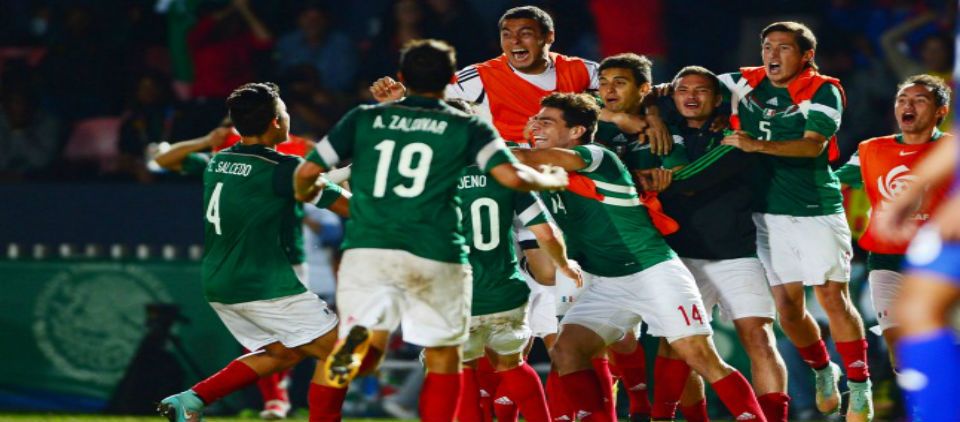 México sufre para avanzar a la final de futbol de JCC México sufre para avanzar a la final de futbol de JCC
