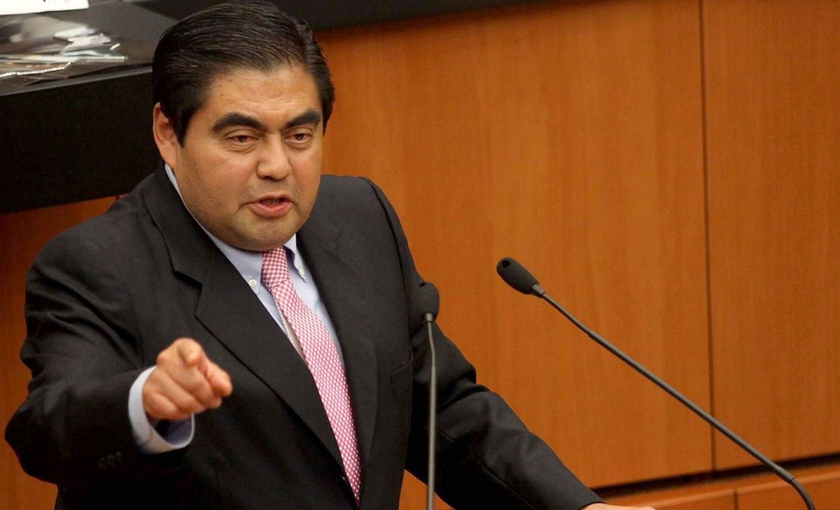 Miguel Barbosa condena violencia en Palacio Nacional Miguel Barbosa condena violencia en Palacio Nacional