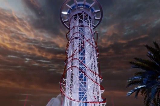 La montaña rusa más alta del mundo lista para 2017 La montaña rusa más alta del mundo lista para 2017