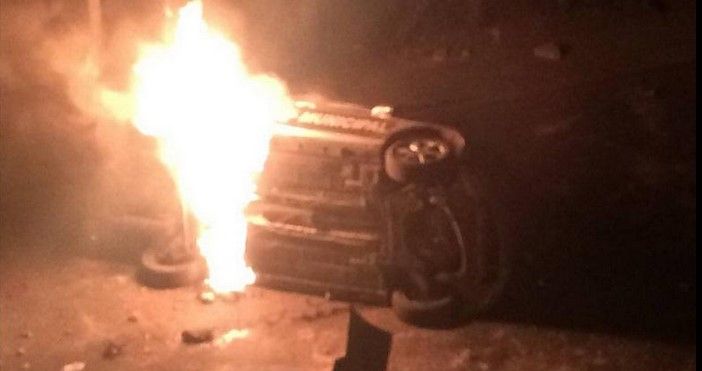 Incendian dos patrullas en Nicolás Romero por secuestro Incendian dos patrullas en Nicolás Romero por secuestro