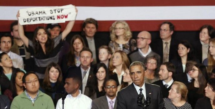 Acusan a Obama de no hacer lo suficiente contra deportaciones Acusan a Obama de no hacer lo suficiente contra deportaciones