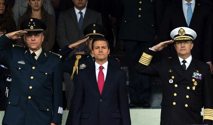 Reconoce Peña Nieto a Fuerzas Armadas Reconoce Peña Nieto a Fuerzas Armadas