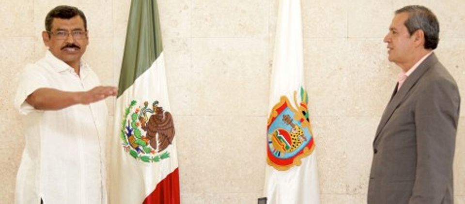 Toma protesta nuevo secretario de Seguridad de Guerrero