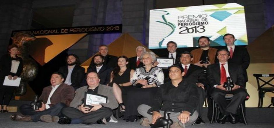Ganadores del Premio Nacional de Periodismo 2013