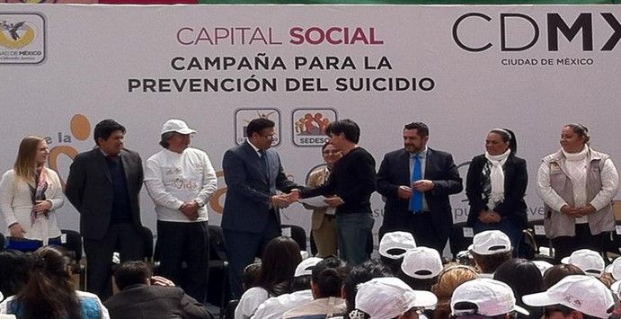Presentan campaña para prevenir el suicidio en el DF