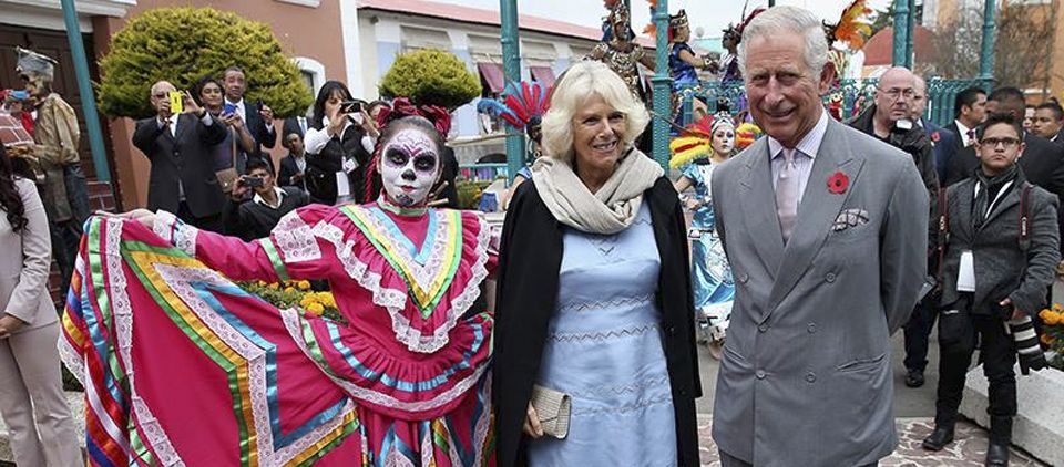 Visita príncipe Carlos Real del Monte