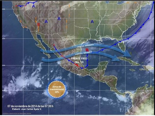 Protección Civil emite alerta por lluvia y frío en Tamaulipas