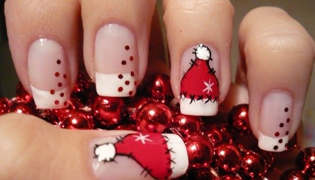 Distintas maneras de arreglar las uñas en navidad Distintas maneras de arreglar las uñas en navidad