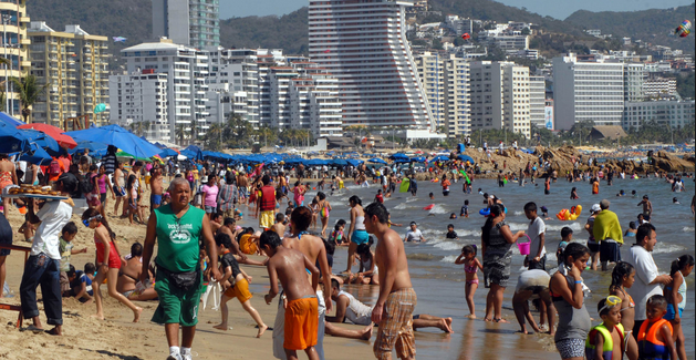 Llega a 75.5% ocupación hotelera de Acapulco