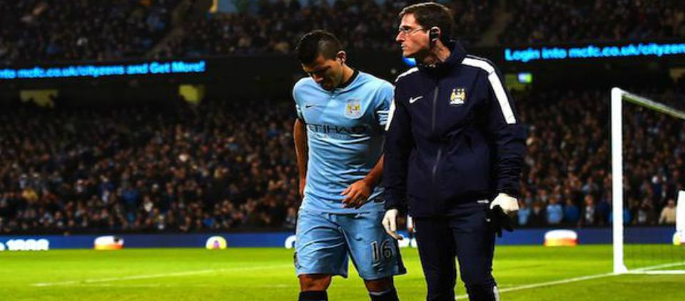 Kun Agüero es baja solo por un mes Kun Agüero es baja solo por un mes