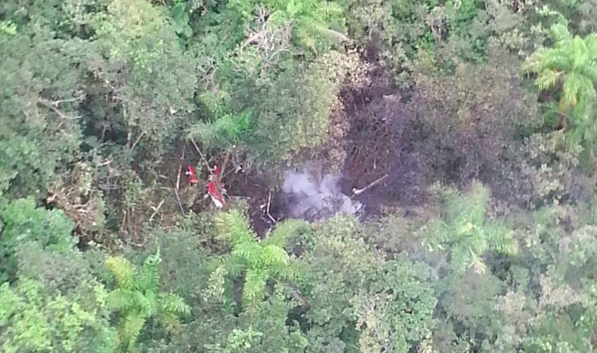 Mueren 5 al caer helicóptero en Brasil Mueren 5 al caer helicóptero en Brasil