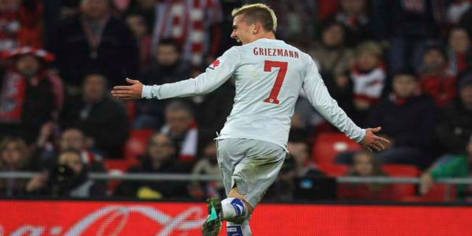 Gran partido de Griezmann en goleada del Atlético