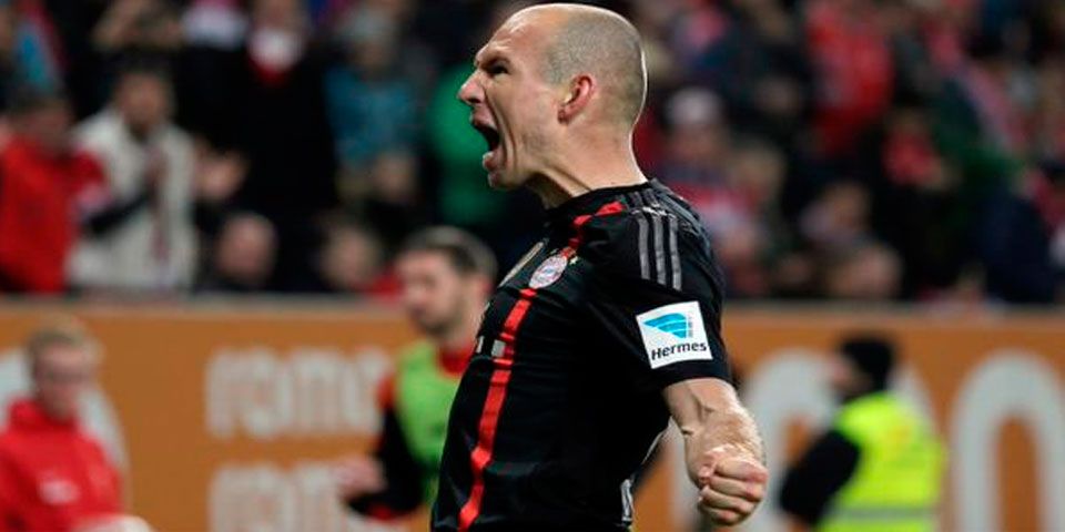 Gana Bayern con gol de Robben al último minuto Gana Bayern con gol de Robben al último minuto
