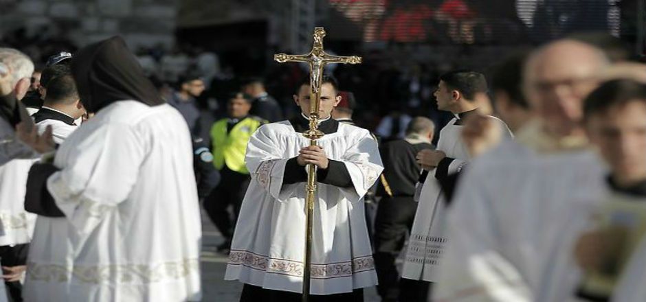 Celebración de Navidad en la ciudad de Belén Celebración de Navidad en la ciudad de Belén