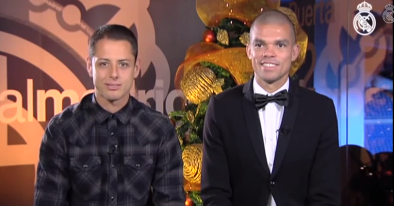 Chicharito desea Feliz Navidad y Próspero Año Nuevo Chicharito desea Feliz Navidad y Próspero Año Nuevo