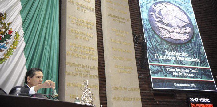 Clausuran diputados Periodo Ordinario de Sesiones