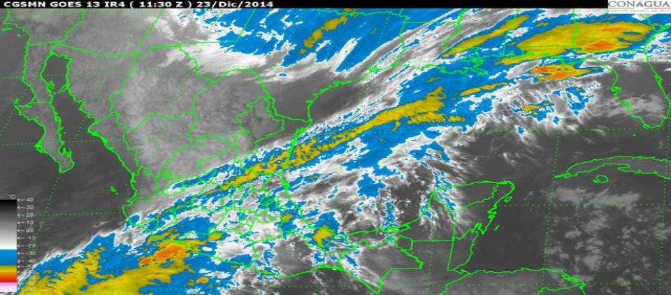 El frente frío 21 causará descenso de temperaturas en el norte, oriente y centro del país
