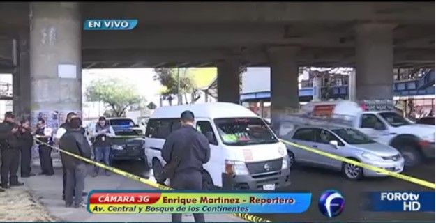 Muere asaltante afuera de Metro Nezahualcóyotl Muere asaltante afuera de Metro Nezahualcóyotl