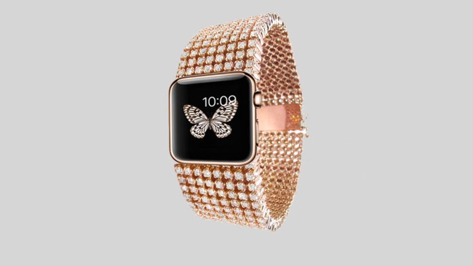 Lanzarán Apple Watch recubierto con diamantes Lanzarán Apple Watch recubierto con diamantes
