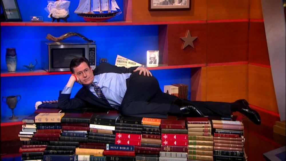 The Colbert Report llega a su fin en una emotiva noche The Colbert Report llega a su fin en una emotiva noche
