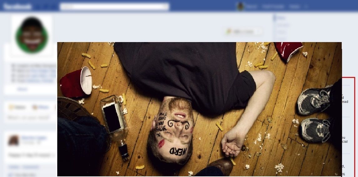 Facebook incorporará filtros en las fotos donde aparezcas borracho