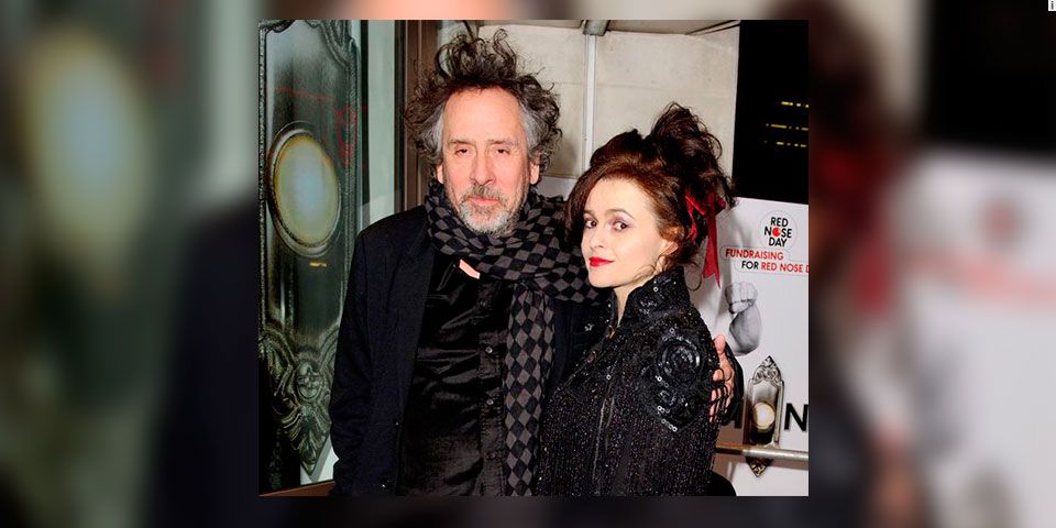 Confirman separación de Tim Burton y Helena Bonham Confirman separación de Tim Burton y Helena Bonham