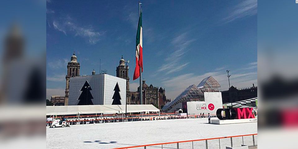 Estas son las delegaciones que instalaron pistas de hielo