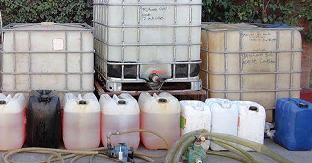 Capturan a 5 hombres por robo de dos mil litros de diesel en Torreón