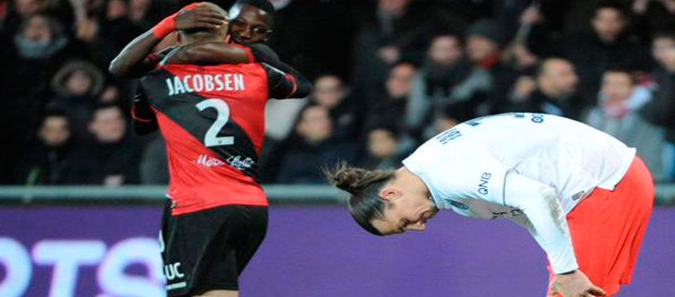 Guingamp termina con invicto de PSG en Liga Guingamp termina con invicto de PSG en Liga