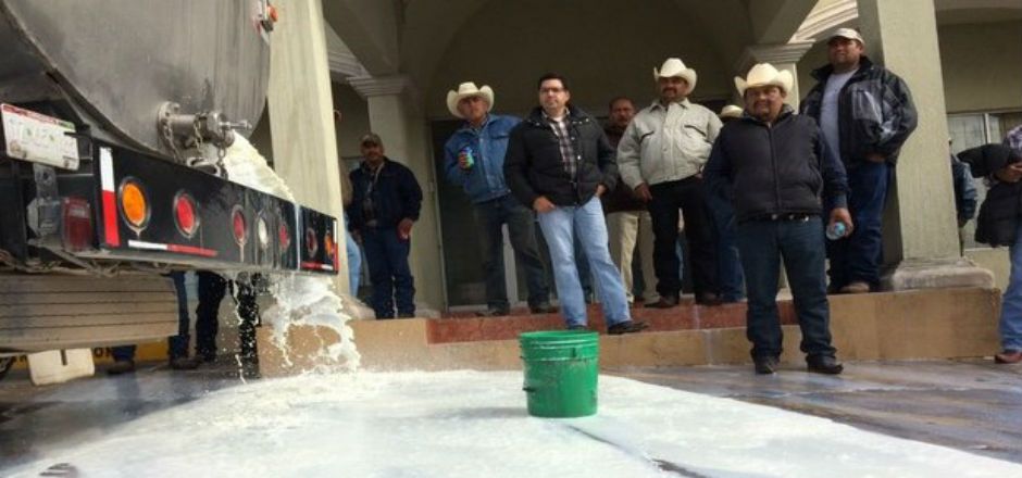 Protestan frente a Liconsa Chihuahua