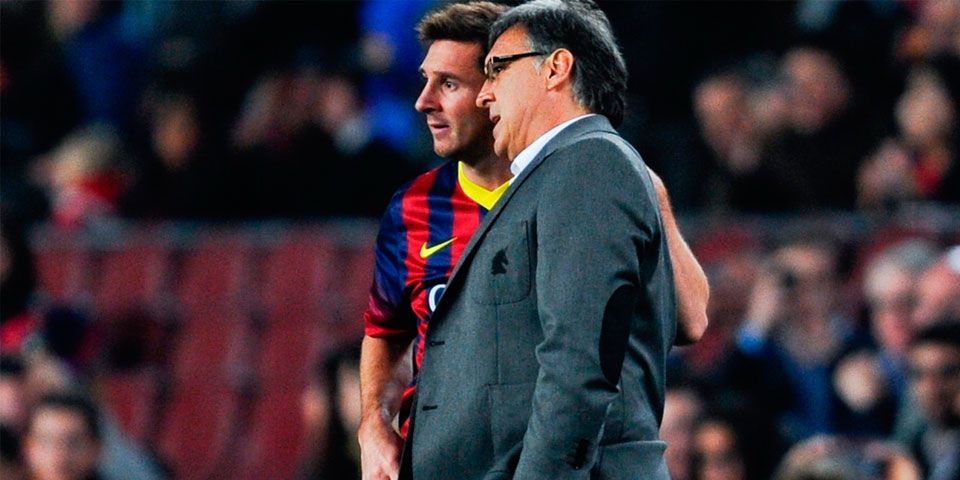 No le aporté nada al Barcelona ni a Messi: Martino No le aporté nada al Barcelona ni a Messi: Martino