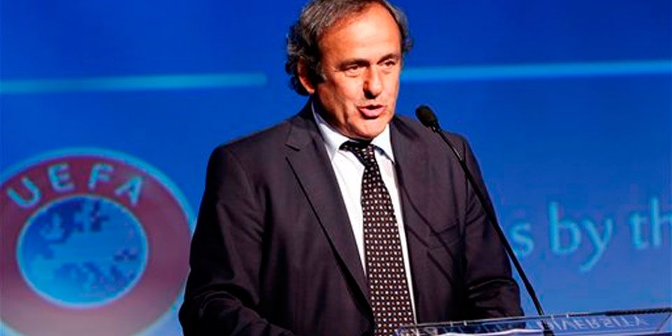 Platini será confirmado al frente de la UEFA por tercera ocasión Platini será confirmado al frente de la UEFA por tercera ocasión