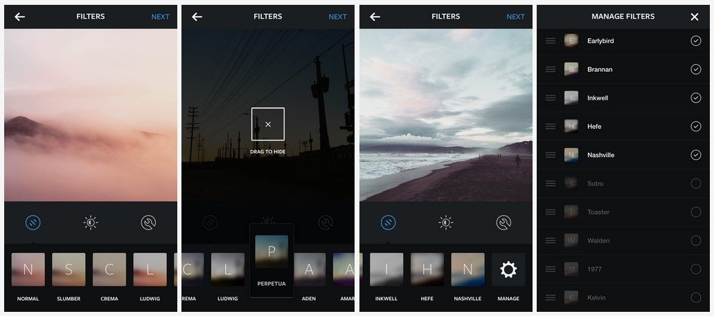 Instagram lanza 5 nuevos filtros Instagram lanza 5 nuevos filtros