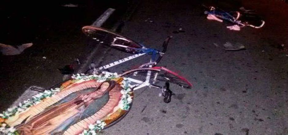 Mueren 2 peregrinos atropellados