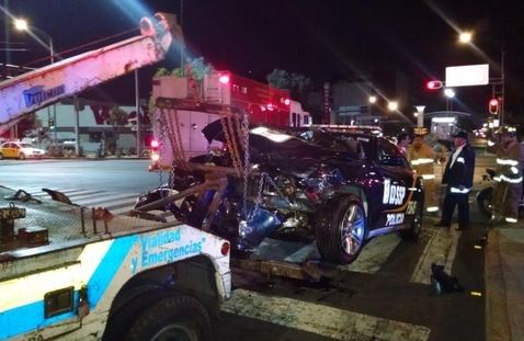 Persecución policiaca deja cuatro personas lesionadas