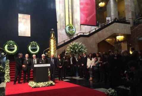 Homenaje a Vicente Leñero en Bellas Artes Homenaje a Vicente Leñero en Bellas Artes