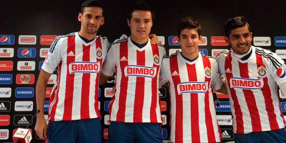 Presenta Chivas a sus nuevos refuerzos