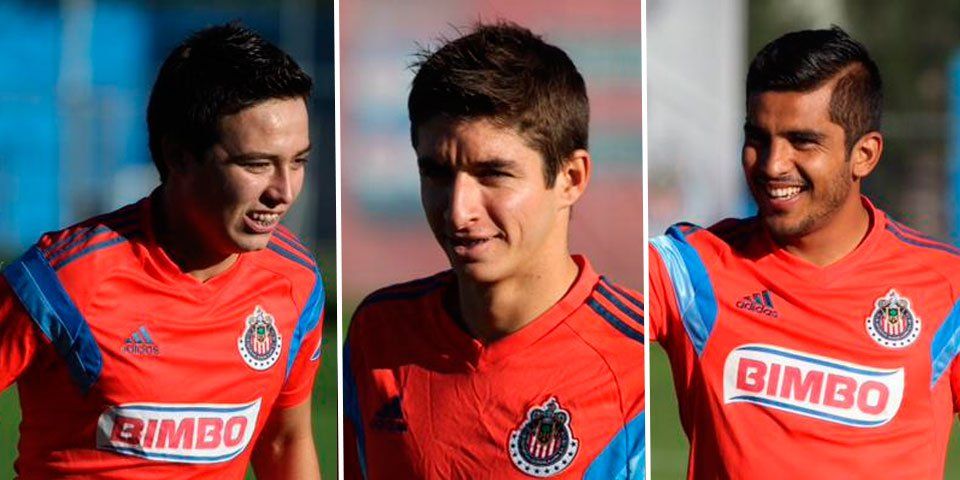 Refuerzos de Chivas ya entrenan con el equipo Refuerzos de Chivas ya entrenan con el equipo