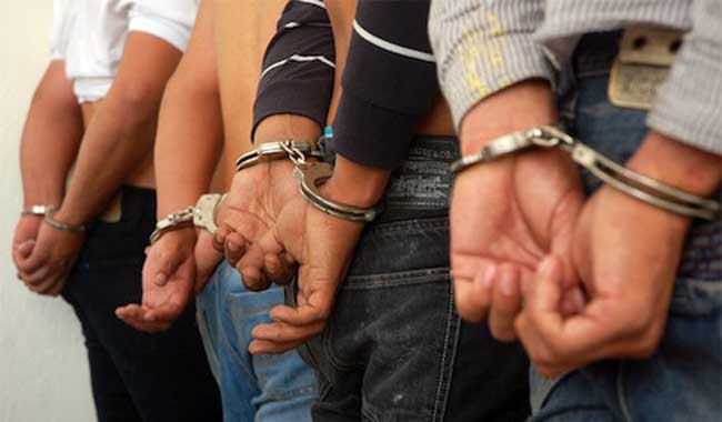 Detienen a 9 presuntos delincuentes en Guerrero