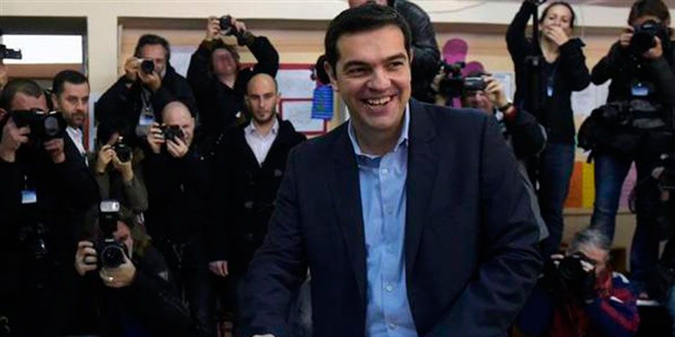 Alexis Tsipras habría ganado elecciones en Grecia Alexis Tsipras habría ganado elecciones en Grecia