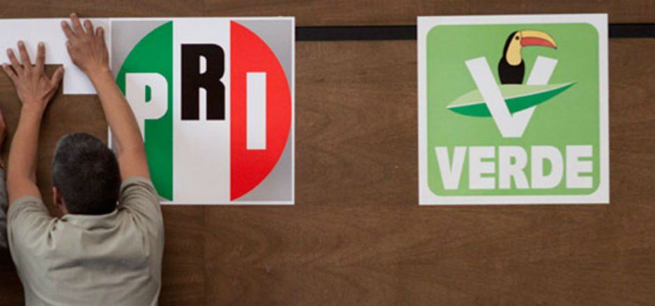 Confirman alianza PRI-PVEM en busca de gubernaturas