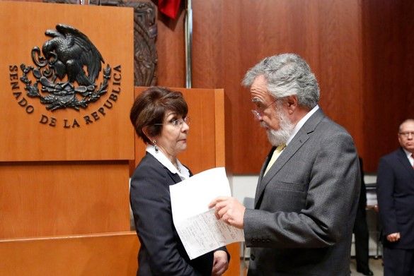 Senadora del PRD cuestiona permanencia de Encinas en bancada Senadora del PRD cuestiona permanencia de Encinas en bancada