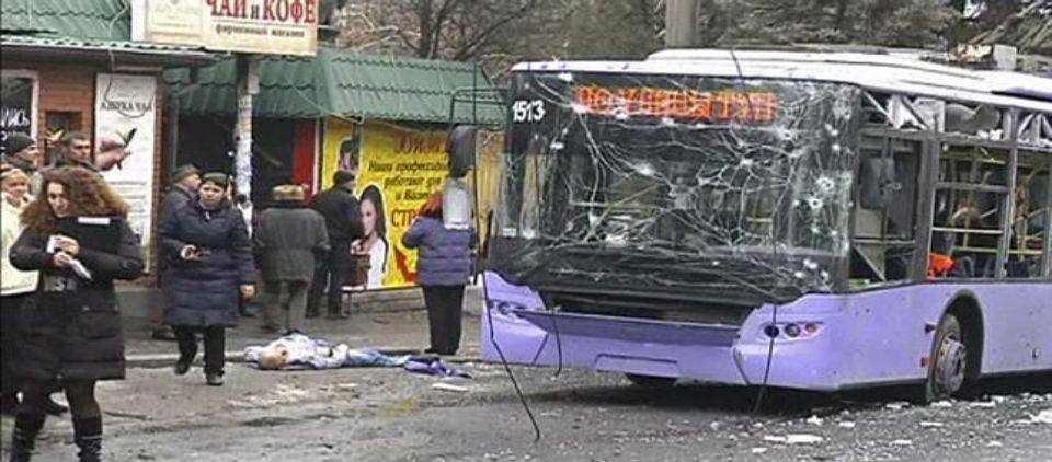 Proyectil impacta autobús