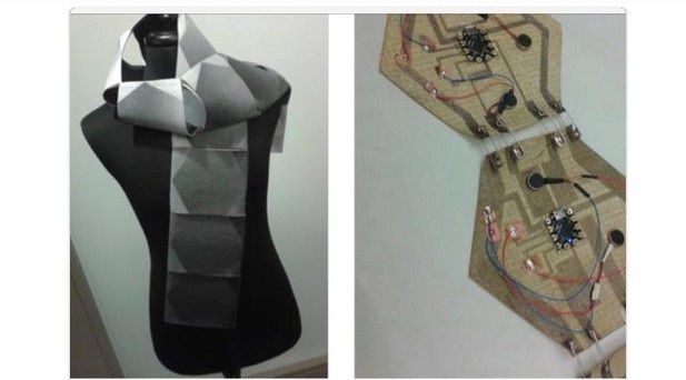 Microsoft crea una bufanda inteligente que se calienta y vibra