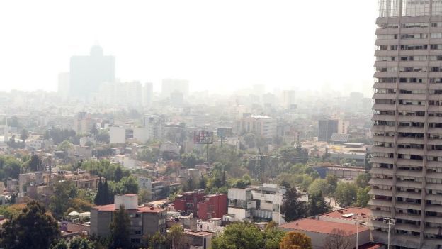 Continúa la mala calidad del aire en el Valle de México