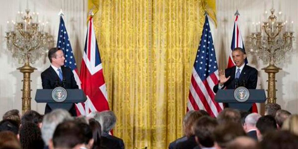 Obama y Cameron prometen apoyo a Francia Obama y Cameron prometen apoyo a Francia