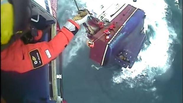 Dramático rescate en altamar Dramático rescate en altamar